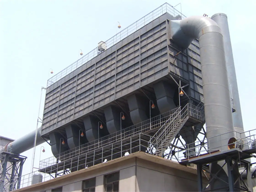 甘肃省钢厂对烧结机机头布袋除尘器工作原理